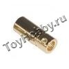 Разъём Bullet 3.5 мм, контакт , 1 шт. Micro Bullet Plug, Female, Gold (DLR1101-1)