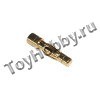 Разъём Bullet 4 мм, контакт "папа", 1 шт. Micro Bullet Plug, Female, Gold (DLR1108-1)