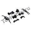 Бамперы. Front/Rear Bumper and Mount/Support Set: MHRL (LOSB1074)