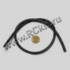 Провод силиконовый 10AWG (5,3 кв.мм), черный, 0,5 м. (RCK049111)
