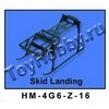 Шасси лыжного типа. Skid landing (HM-4G6-Z-16)