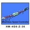 Регулятор хода. Brushless speed controller WK-WST-10A-L (HM-4G6-Z-36)