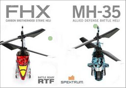 Радиоуправляемые модели вертолетов для ведения воздушного боя.