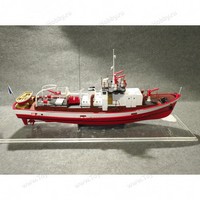 Модель портового пожарного катера 1/48 (MM-300038)