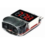 Индикатор заряда аккумуляторов LiPo 1S-8S (THP-LiPoTester1-8)